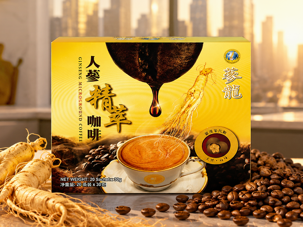Dragon Ginseng Microground Coffee Main