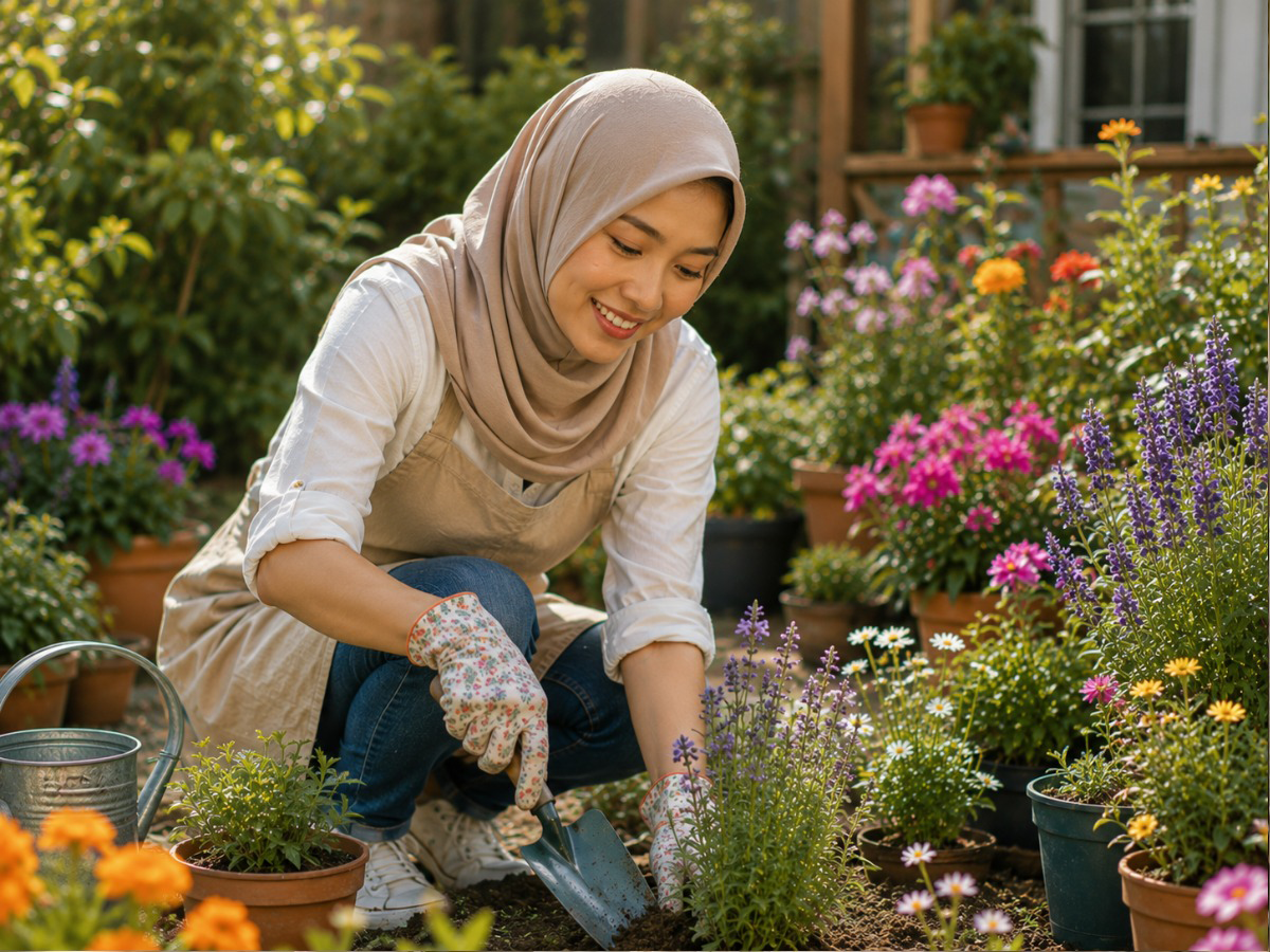 Ginergy Products Woman Gardening